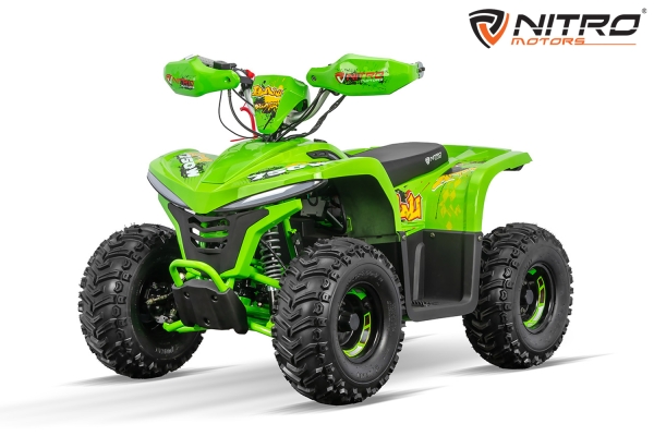 NITRO MOTORS 750W/1600Wp 48V Eco midi Kinder Quad Balu Platin 7"